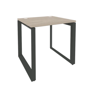 Стол рабочий на О-образном м/к Onix Дуб аттик/Антрацит металл O.MO-SP-0.7 780*720*750