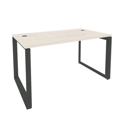 Стол рабочий руководителя на О-образном м/к Onix Direct Денвер светлый/Антрацит металл O.MO-SRR-3.8 1380*800*750