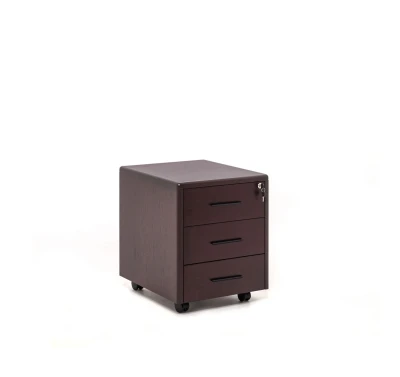 Тумба мобильная LEGNO, цвет Палисандр, ящиков: 3 ящика шт., размер: 47x55x57