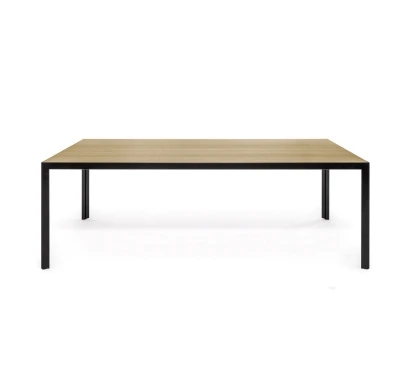 Стол для руководителя ENZO, цвет Черный / Хром, размер: 200x100x75