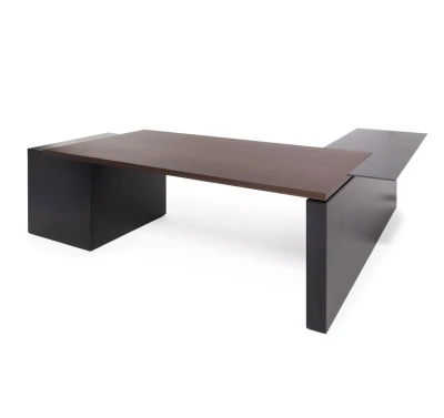 Стол для руководителя RENZ, цвет Эвкалипт темный, размер: 258x200x76