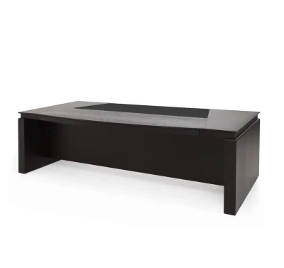 Стол для руководителя LAGO, цвет Черный / Хром, размер: 230x108x758