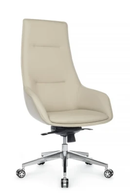 Кресло для руководителя Riva Design Magic A628-1 бежевая премиум экокожа