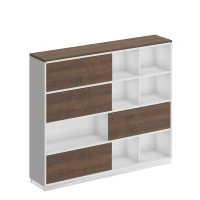 Шкаф-купе дуб гладстоун / белый премиум / дуб гладстоун City/Bravo/, размер: 2000x400x1678