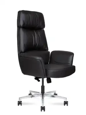 Кресло для руководителя Norden Bonno HD-2204-1 H black черная кожа