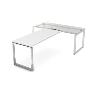 Брифинг приставка (1200*700*750), Gloss Line, цвет Белый Премиум