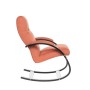 Кресло-качалка Leset Милано Mebelimpex Венге V39 оранжевый - 00006760 - 2