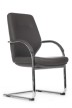 Конференц-кресло Riva Design Alonzo-CF С1711 серая кожа