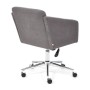 Кресло для персонала TetChair Milan серый флок - 3