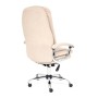Кресло для руководителя TetChair Softy Lux бежевый флок - 3
